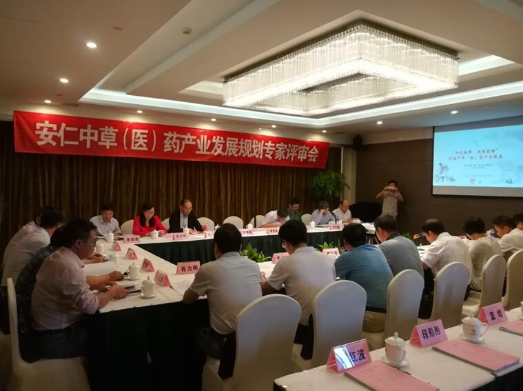“專家把脈問診，共話安仁發展 ” 安仁縣中草（醫）藥產業發展規劃專家評審