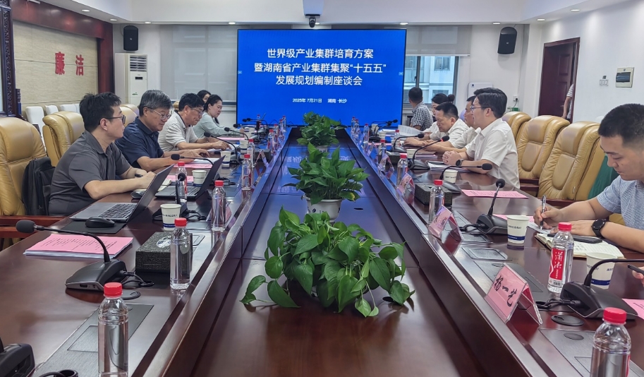 敢為人先促改革 匯智聚力建集群 —— 我院赴湖南工信廳匯報湖南省產(chǎn)業(yè)集群集聚 “十五五” 發(fā)展規(guī)劃思路框架